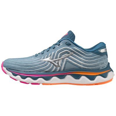 Zapatillas Para Correr Mizuno WAVE Horizon 6 Mujer - Azules / Plateados / Rosas - Chile M594LCIUNT